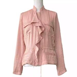 Elle Light Summer Jacket size L- Light Pink Color